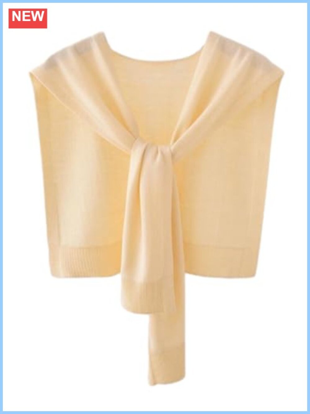 Striped Pashmina Shawl Wrap Knitted Sweater Scarf Cardigan Cape